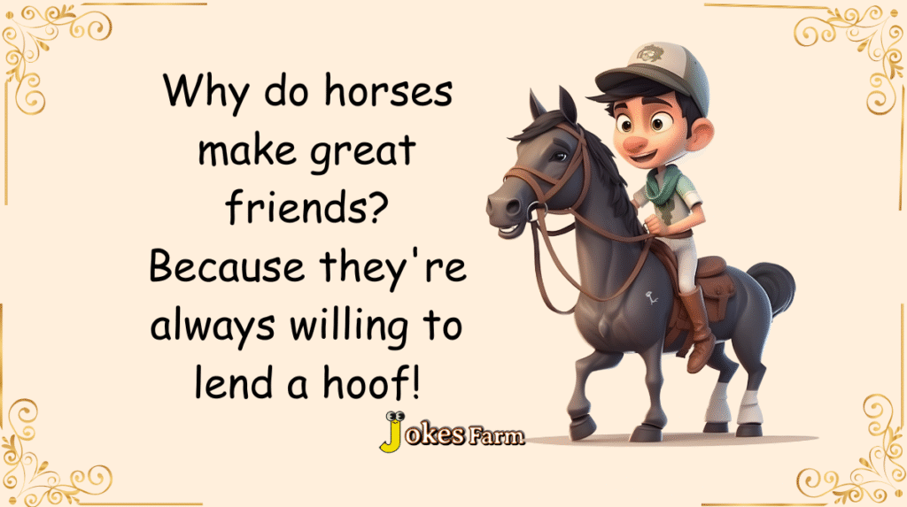 Cute and Kid-Friendly Horse Jokes Little Foal Funnies
