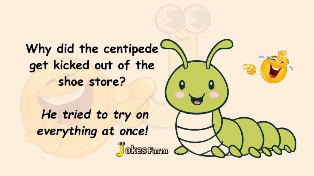 Short Centipede Jokes: Tiny Crawls, Big Laughs! (Simple, direct, and universally funny—great for all ages!)
